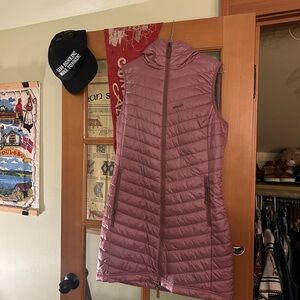 Skhoop “The Debbie” Pink Quilted Dress Vest M